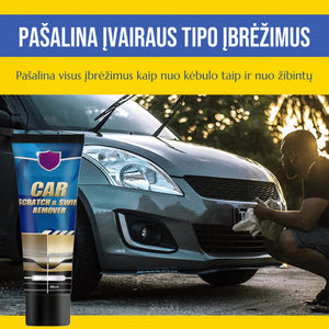 Kremas automobilio įbrėžimams šalinti