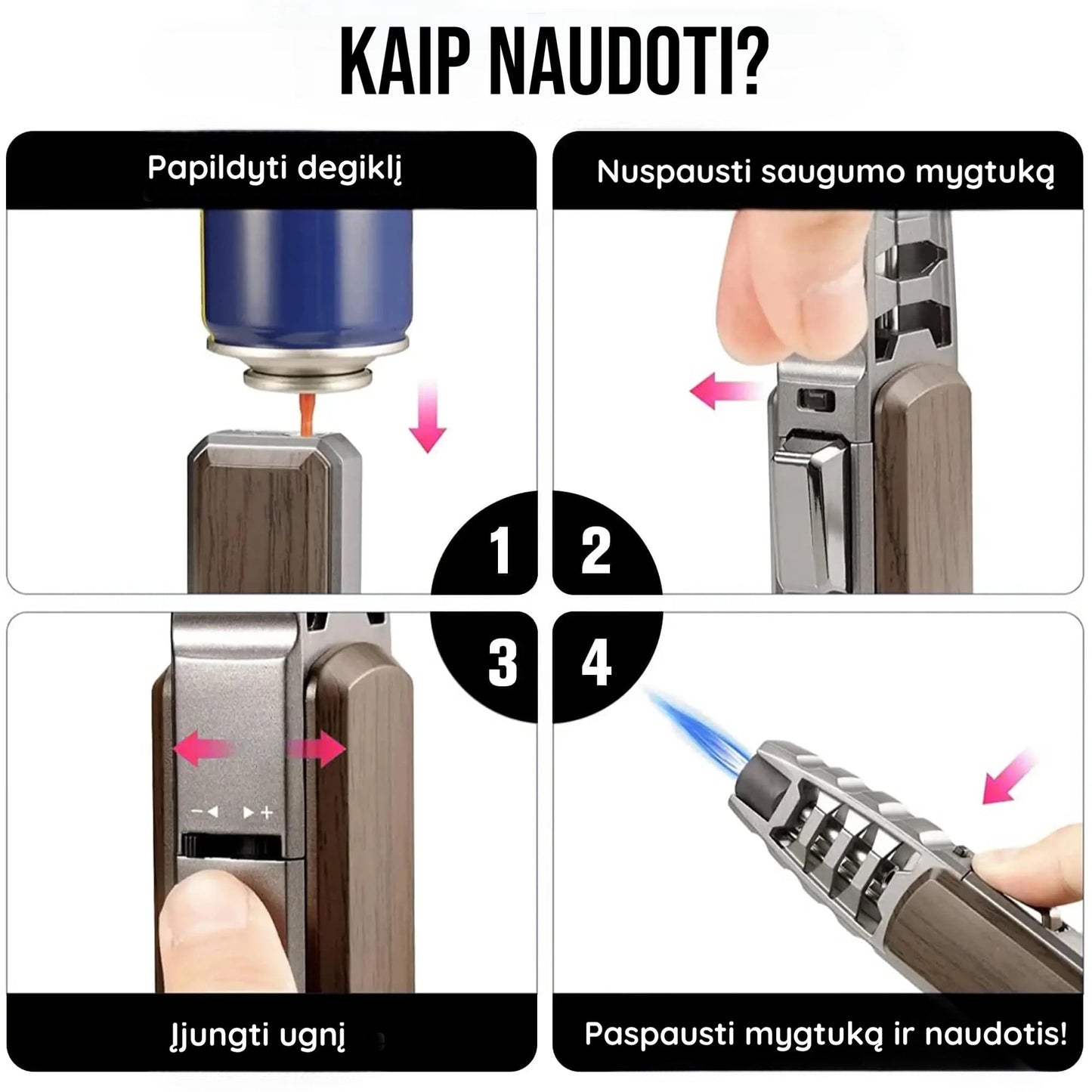 \Solar Torch\" pildomas degiklis laukui ir namams"