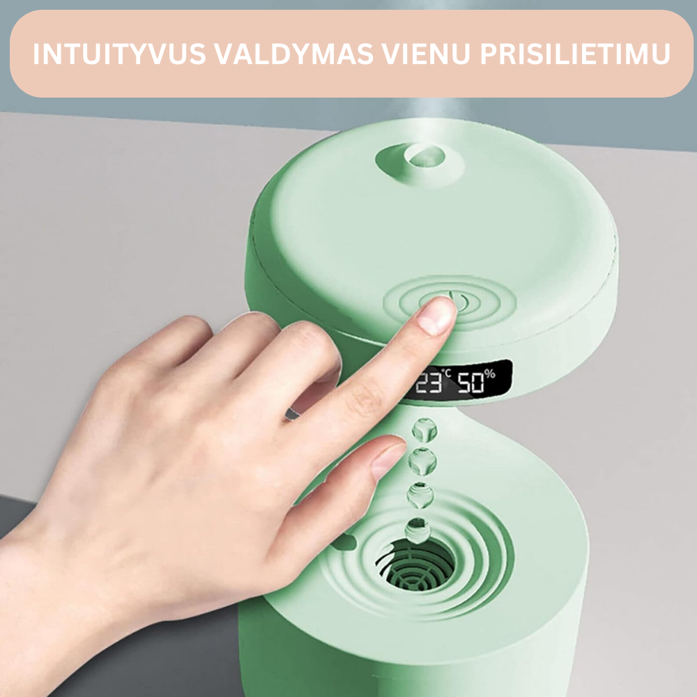 Antigravitacinis oro drėkintuvas