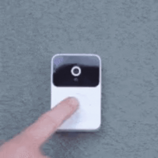 Belaidis durų skambutis su kamera