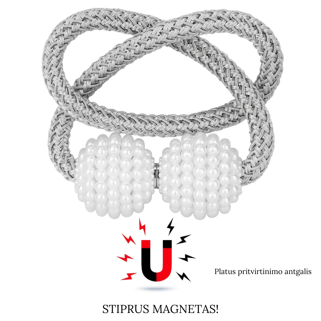 Magnetinis užuolaidų laikiklis (2 vnt.)