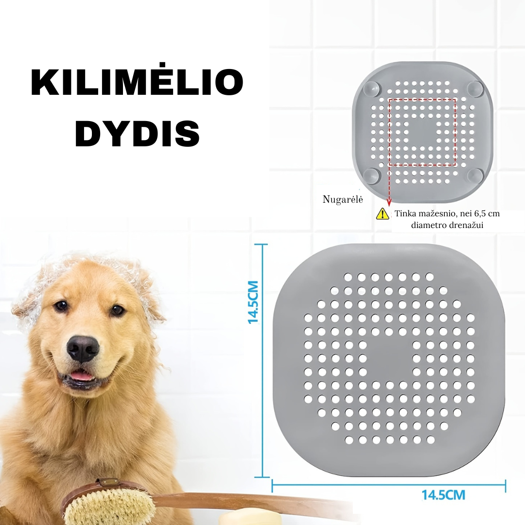 Universalus drenažinis kilimėlis (3 vnt.)
