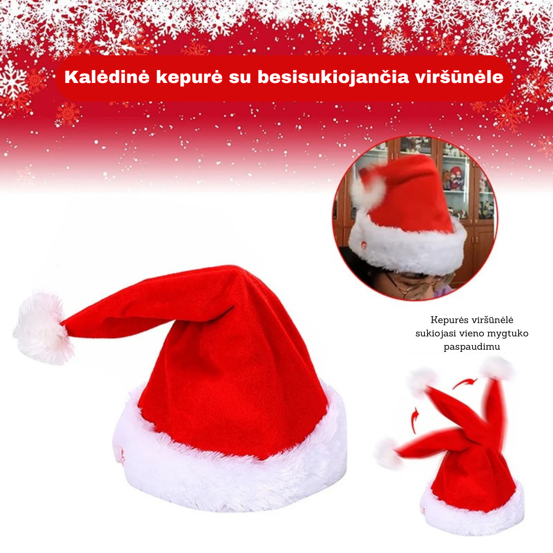 Judanti Kalėdinė kepurė