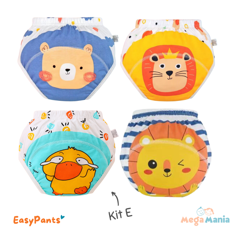 Daugkartinio naudojimo kelnaitės (4 vnt.)