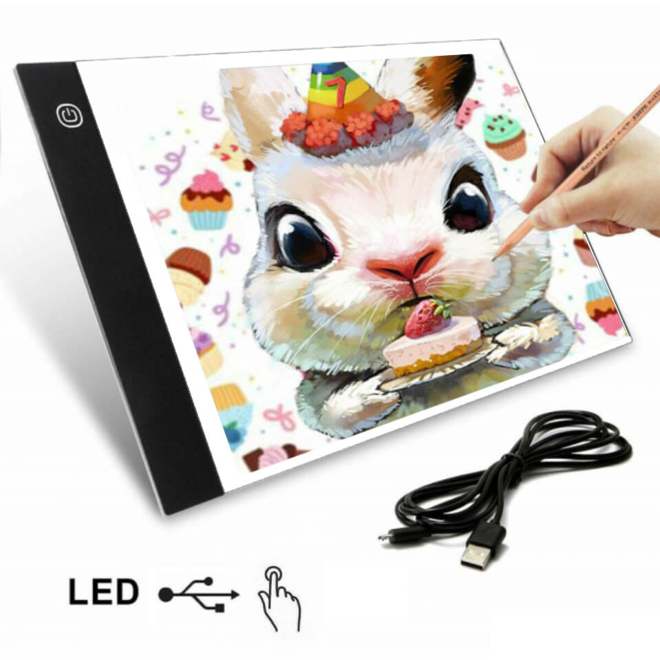 LED piešimo planšetė