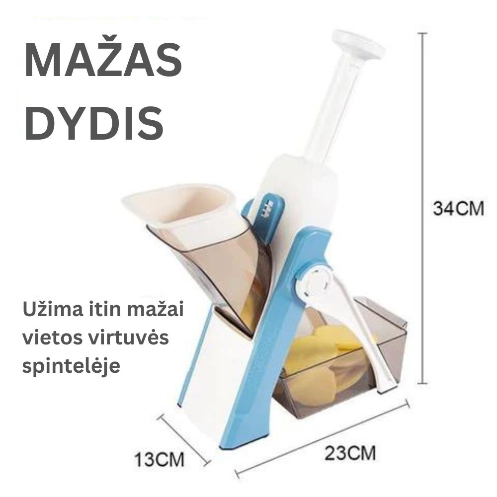 Daugiafunkcinis daržovių smulkintuvas