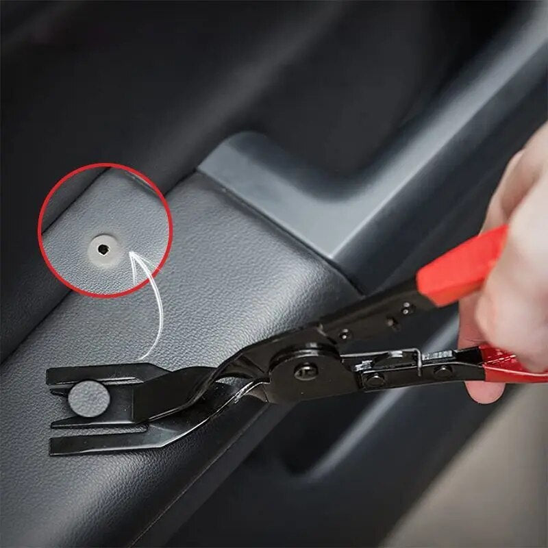 Replės automobilio tvirtinimams nuimti