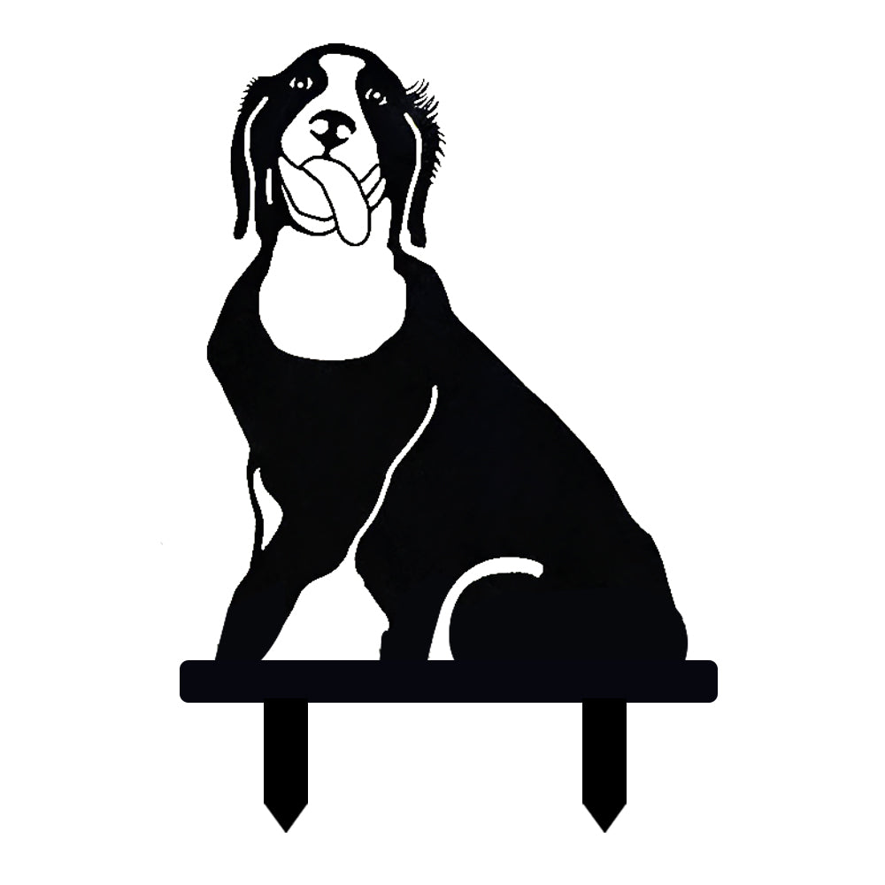 Auksaspalvio retriverio metalinė dekoracija