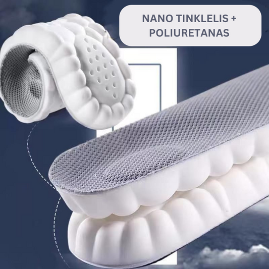 Minkšti ortopediniai vidpadžiai