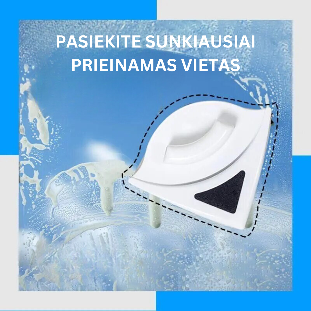 Magnetinis langų valytuvas