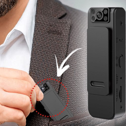 4K prisegama mini kamera