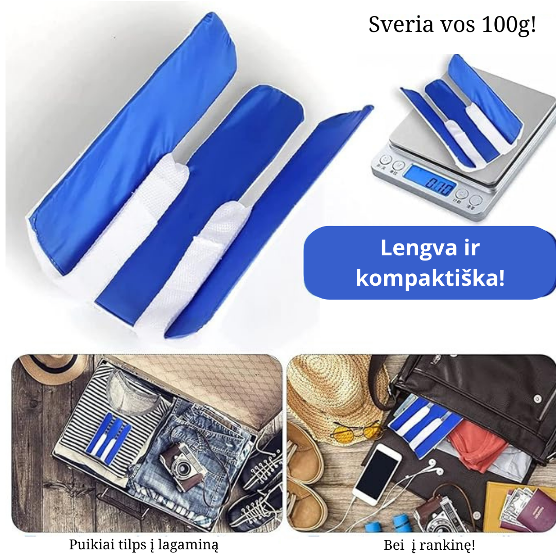Pagalbinė priemonė kojinėms užsidėti
