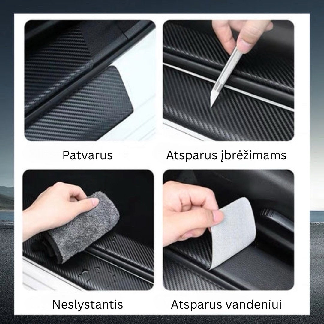 Automobilio bagažinės lipdukas