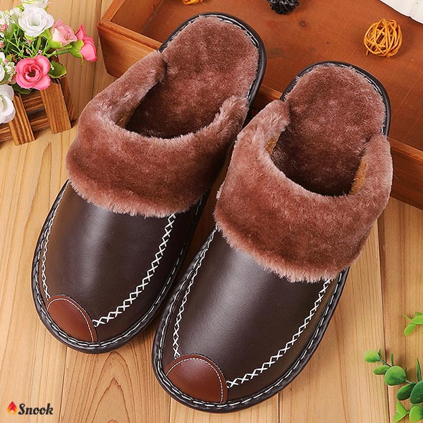 Šiltos šlepetės vyrams