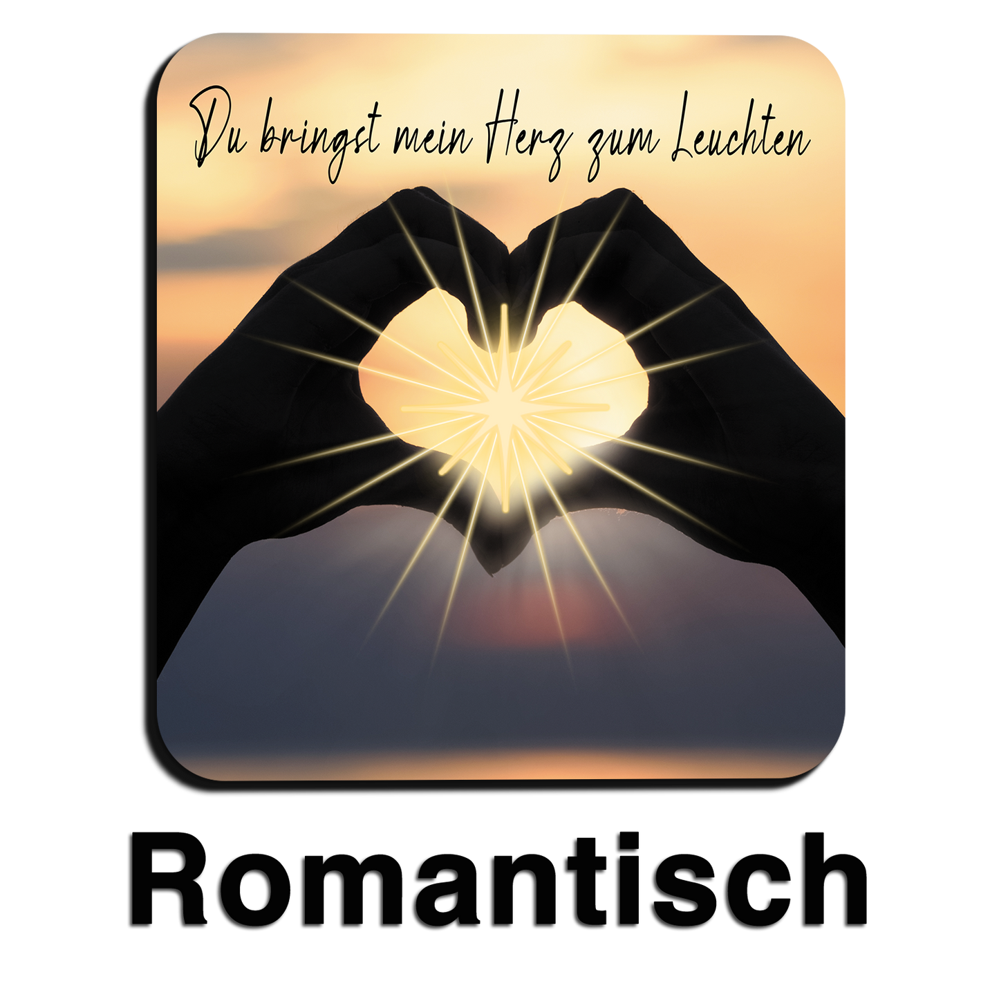 Šviečiantis padėkliukas stiklinei