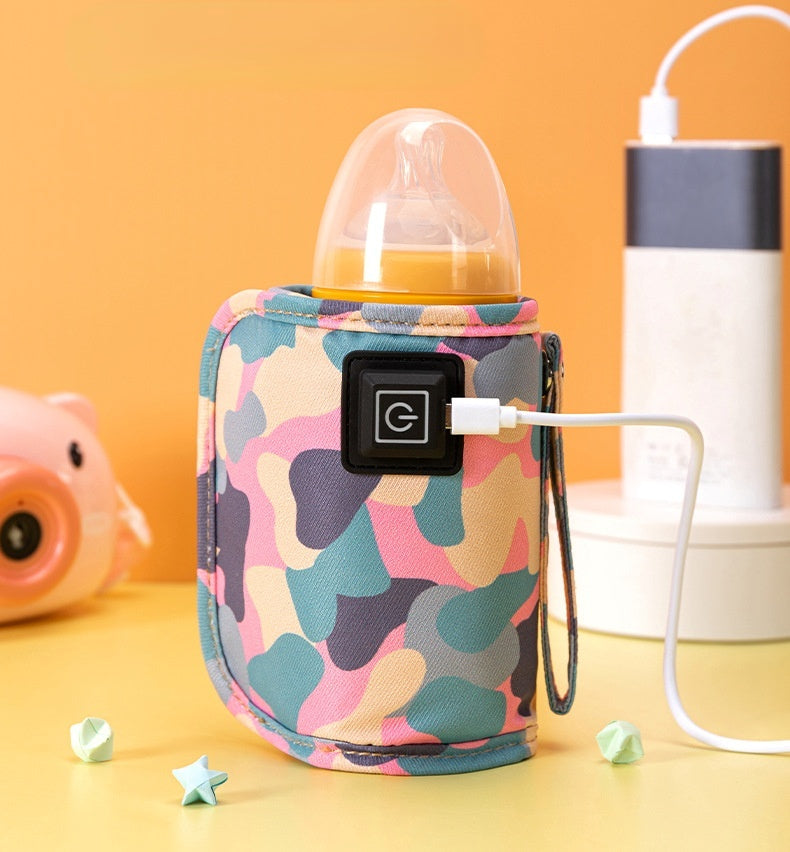 USB pieno buteliuko šildytuvas