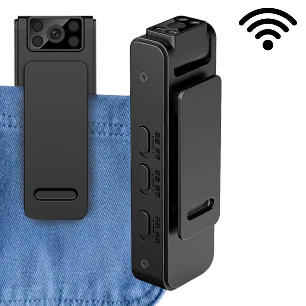 4K prisegama mini kamera