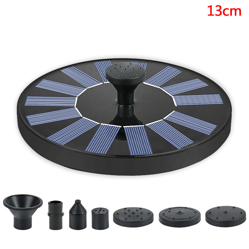 Mini fontanas su saulės baterija