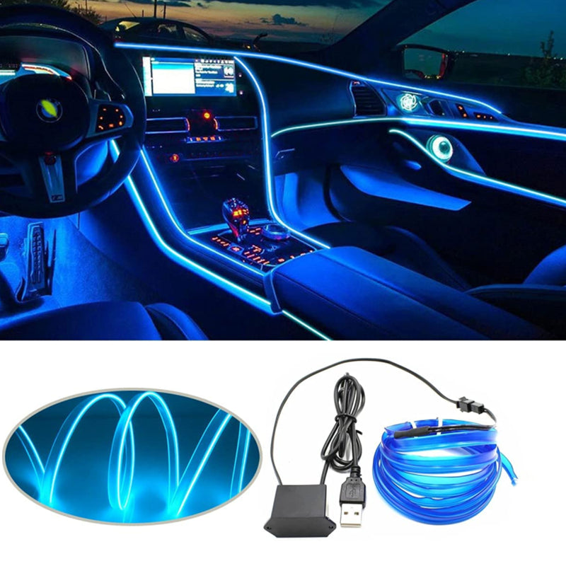 Lanksčios LED juostelės automobilio salonui "StarLight™" (3 vnt.)