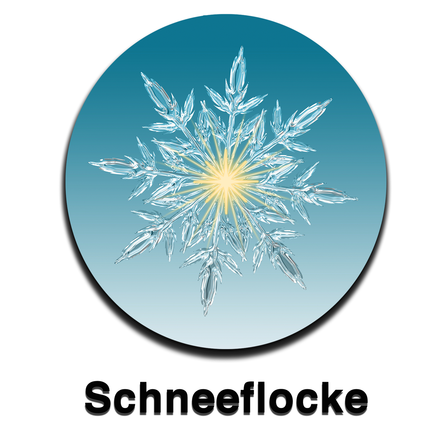 Šviečiantis padėkliukas stiklinei