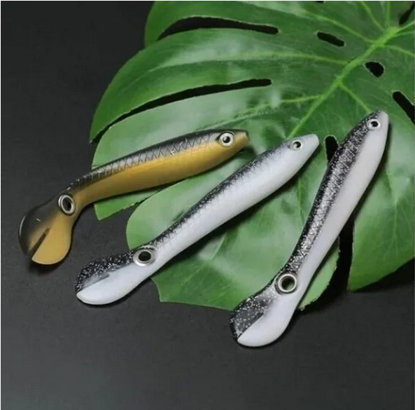 Dirbtinių žuvų masalų rinkinys (5 vnt.)