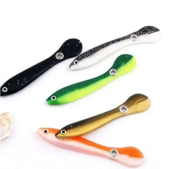 Dirbtinių žuvų masalų rinkinys (5 vnt.)