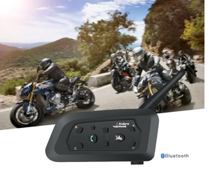 Bluetooth racija šalmui (2 vnt.) – 9 nuotrauka