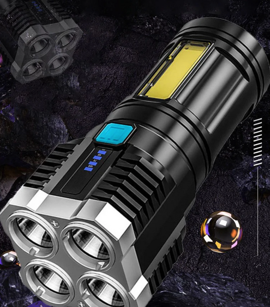 Galingas, vandeniui atsparus prožektorius