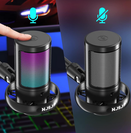 RGB profesionalus mikrofonas