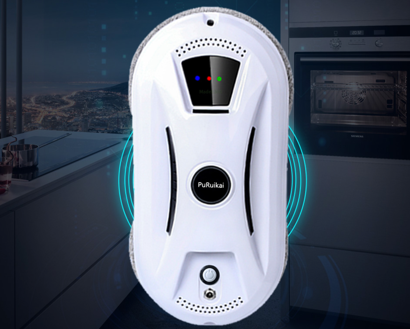 Langus valantis robotas