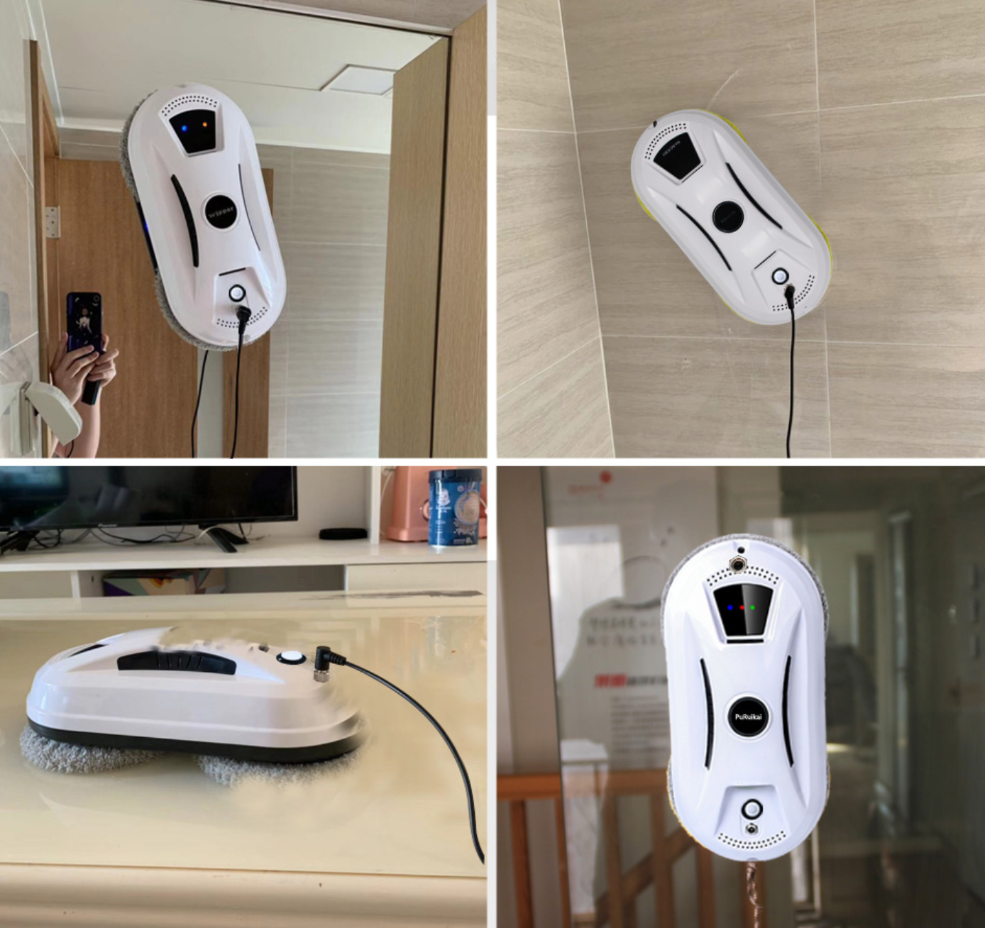 Langus valantis robotas