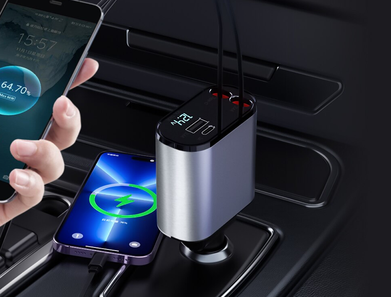 Automobilinio pakrovėjo adapteris
