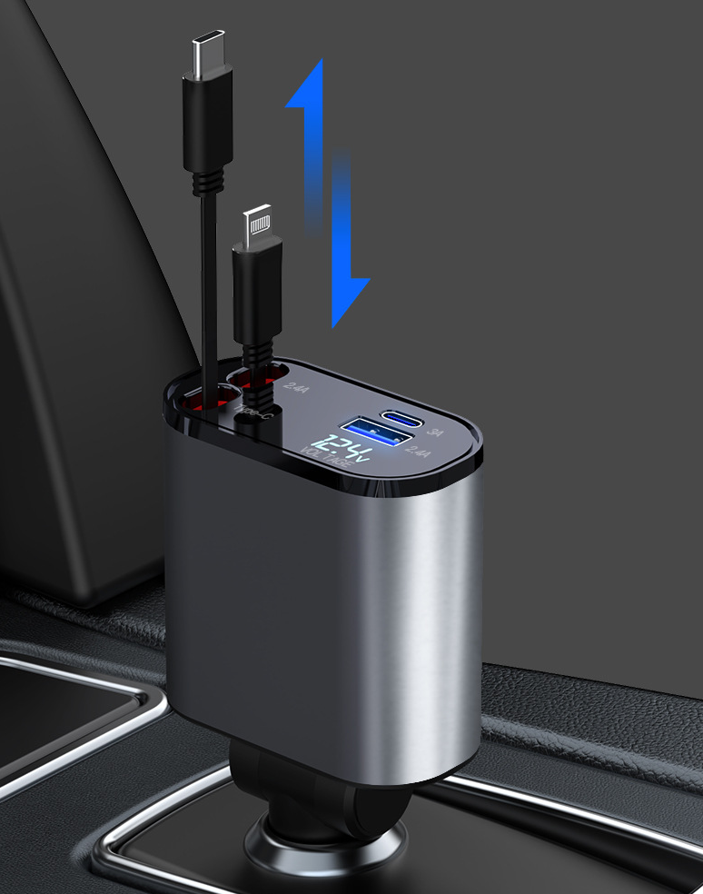 Automobilinio pakrovėjo adapteris