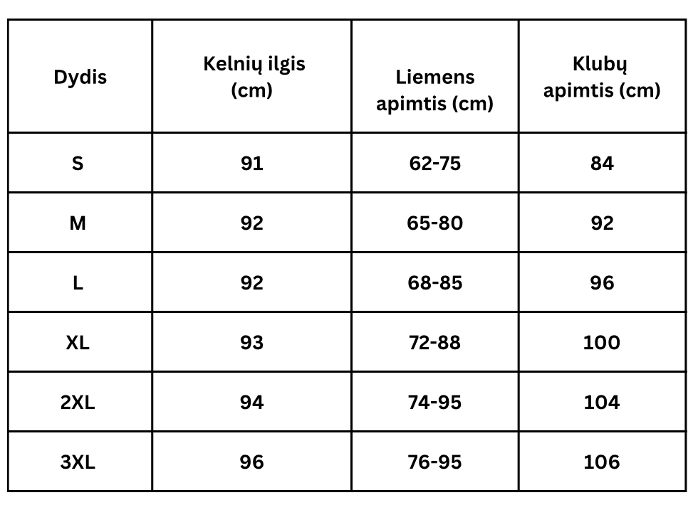 Šiltos sportinės moteriškos kelnės