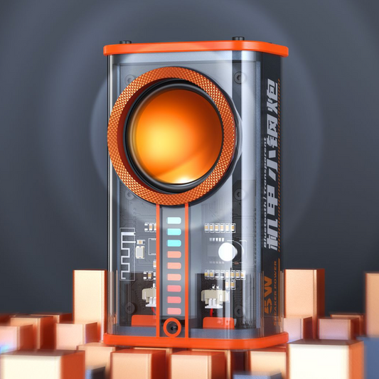 Cyberpunk stiliaus Bluetooth garsiakalbis