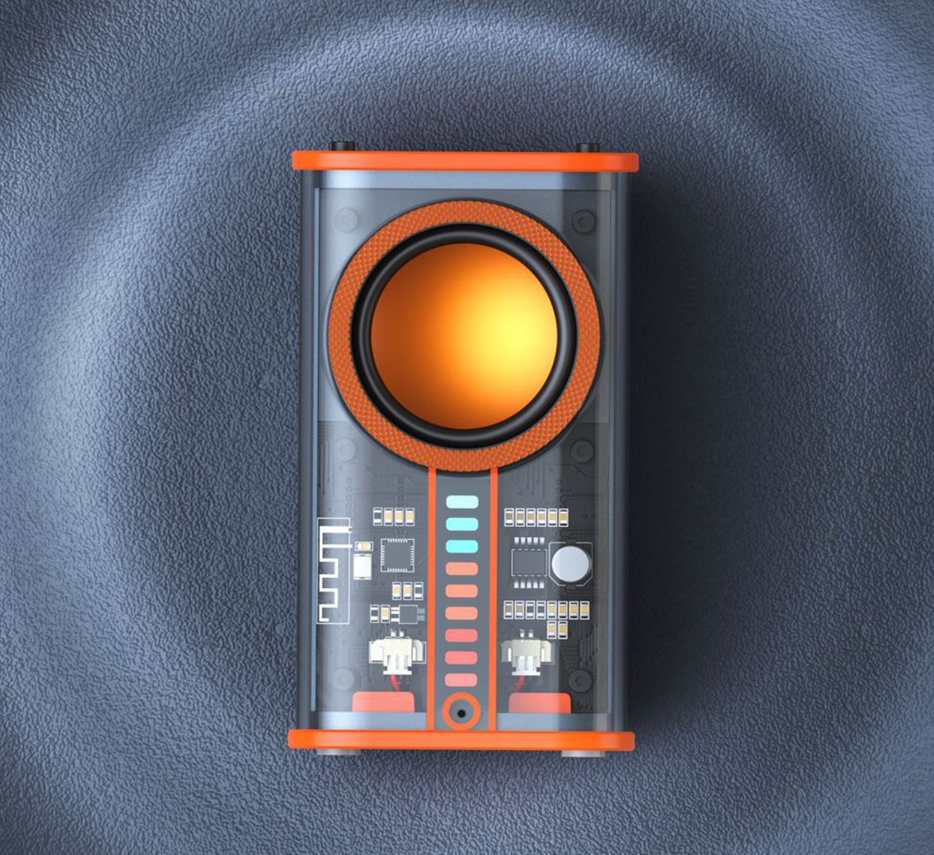 Cyberpunk stiliaus Bluetooth garsiakalbis