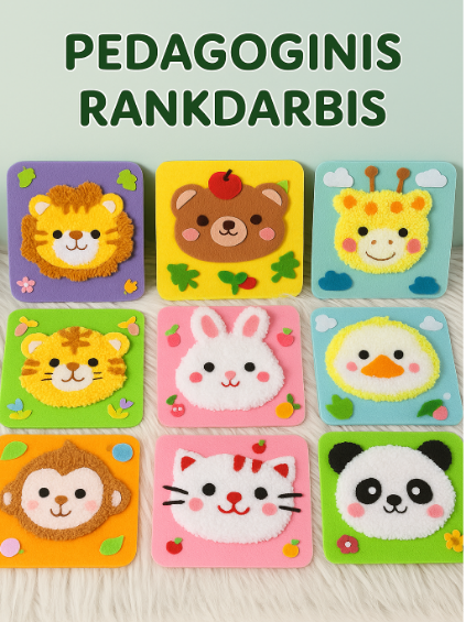 Pasidaryk pats siuvinėjamos lėlės