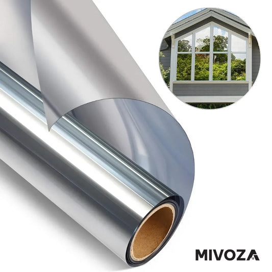 Veidrodinė langų plėvelė nuo saulės