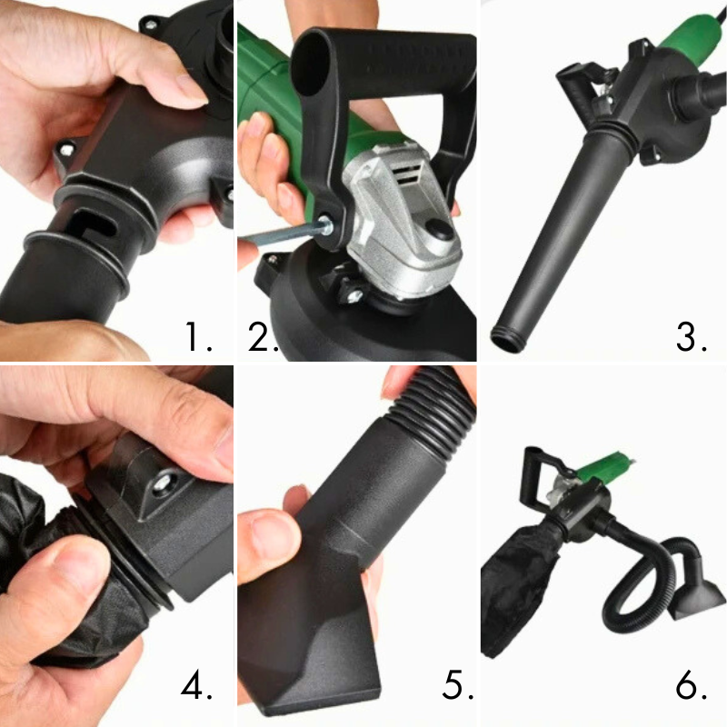 Elektrinis pūstuvas - siurblys