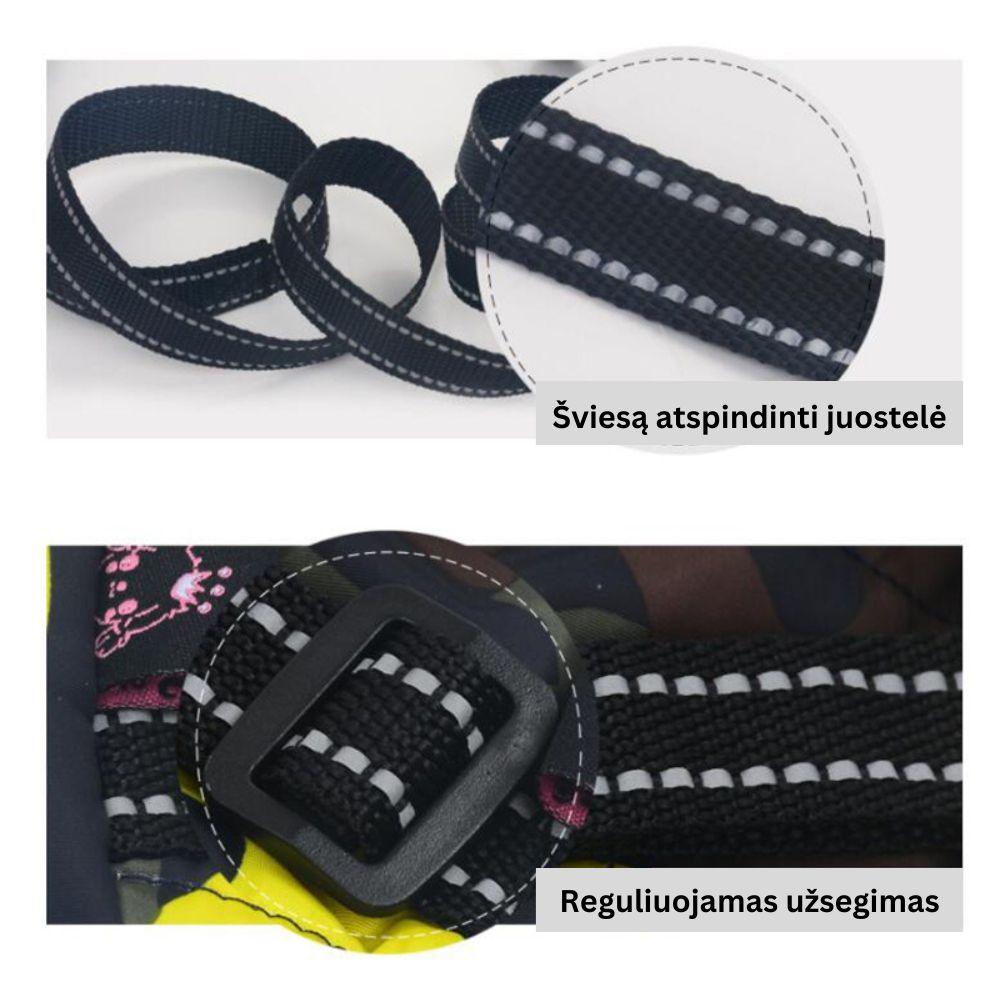 Pūkuotas švarkelis šuniui
