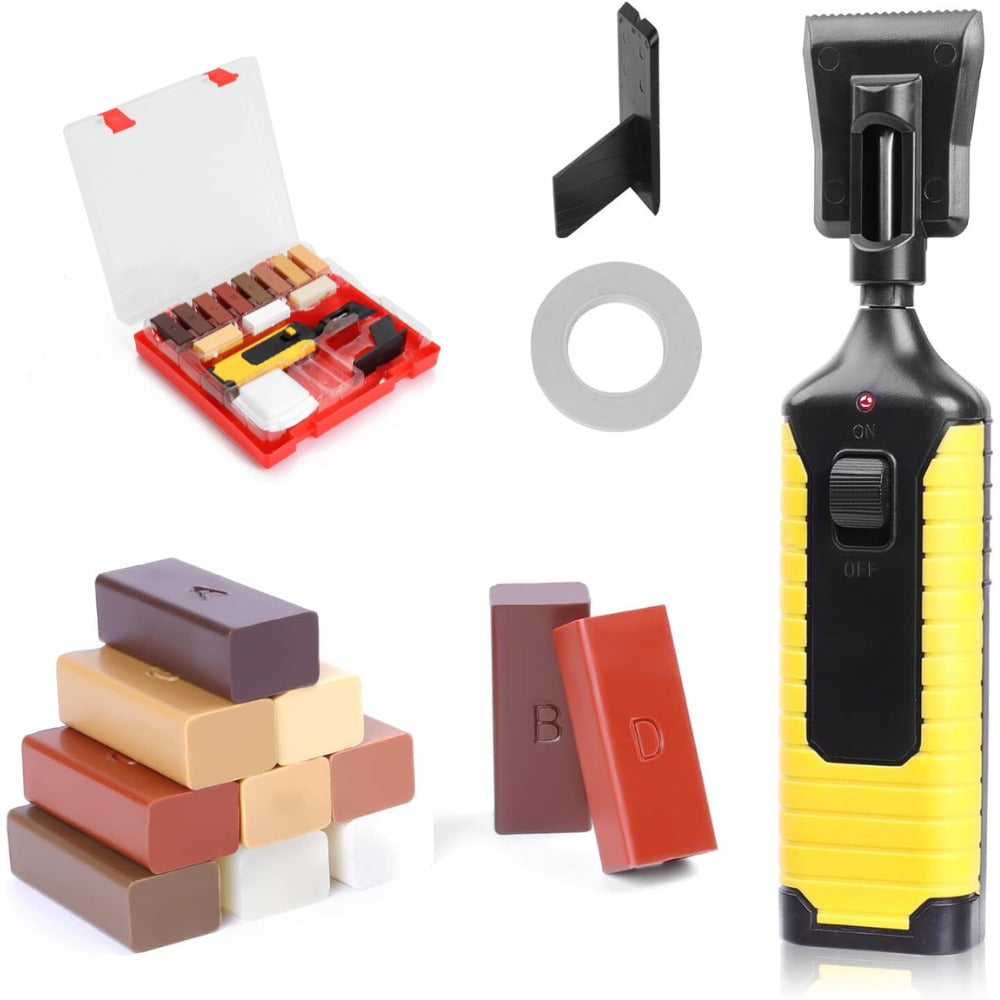 Baldų pažeidimų maskavimo rinkinys