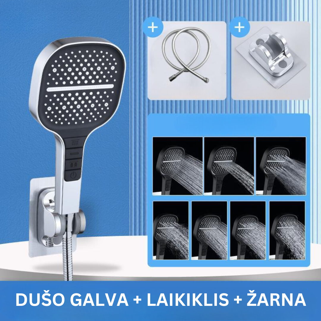 Didelio slėgio dušo galva