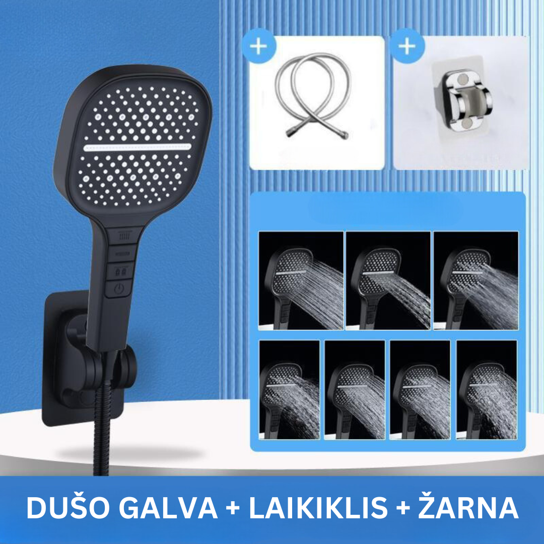 Didelio slėgio dušo galva