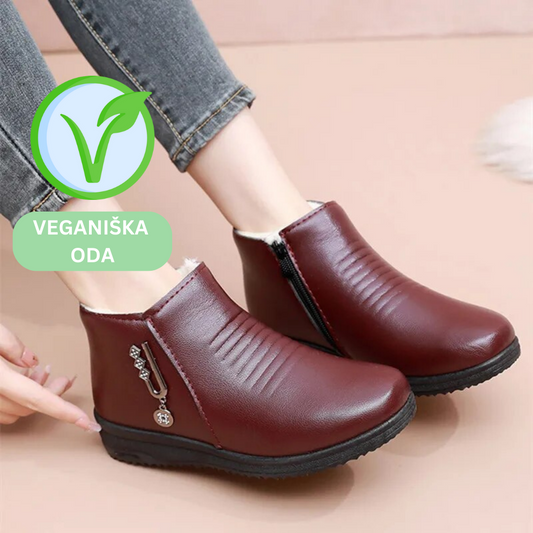 Šilti moteriški batai plokščiu padu