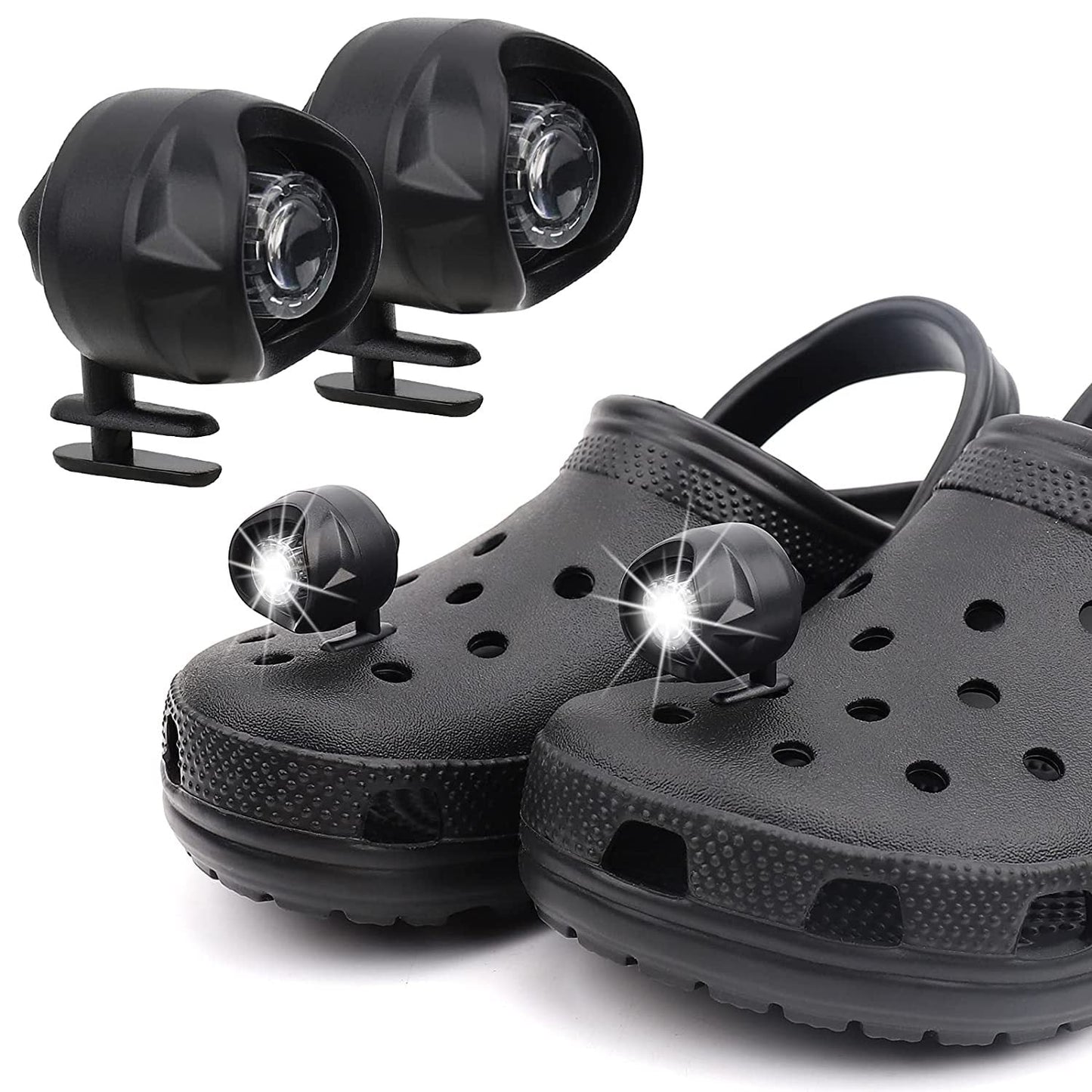 Mini švieselės kroksams (2 vnt.)