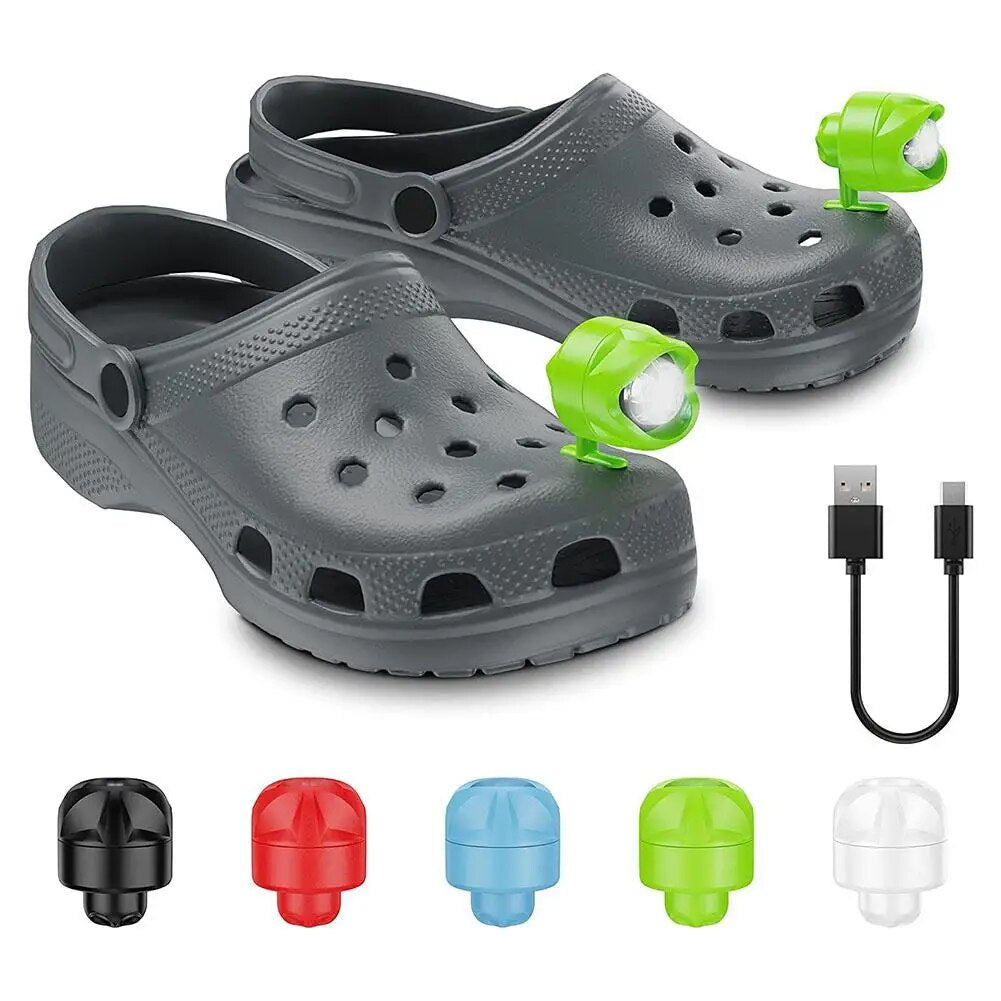 Mini švieselės kroksams (2 vnt.)