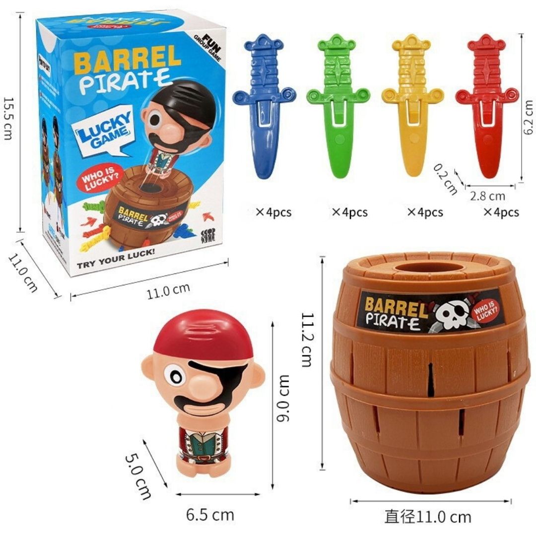 Piratų statinės žaidimas