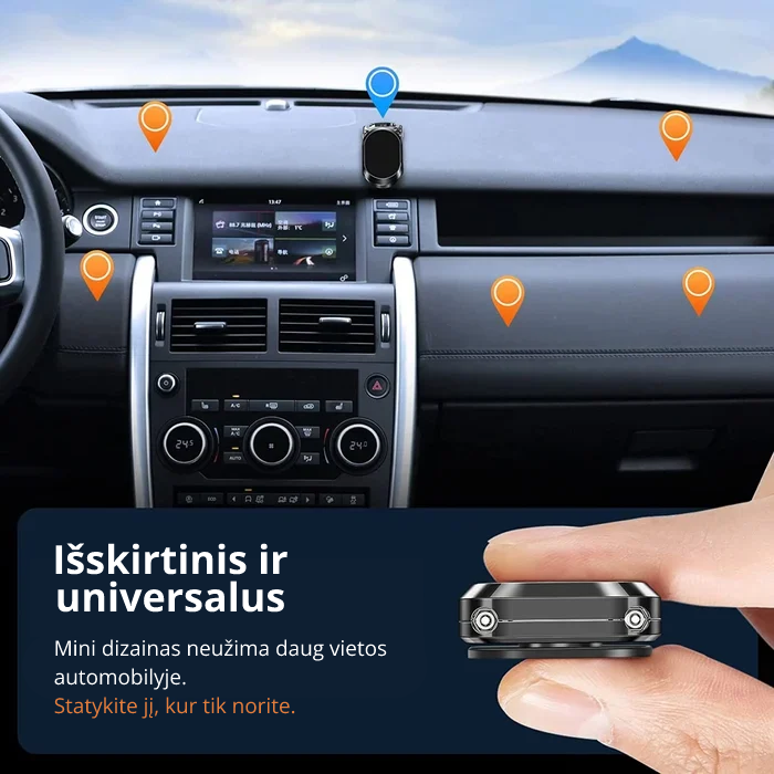 \MagAuto\" Sulankstomas magnetinis automobilio telefono laikiklis"