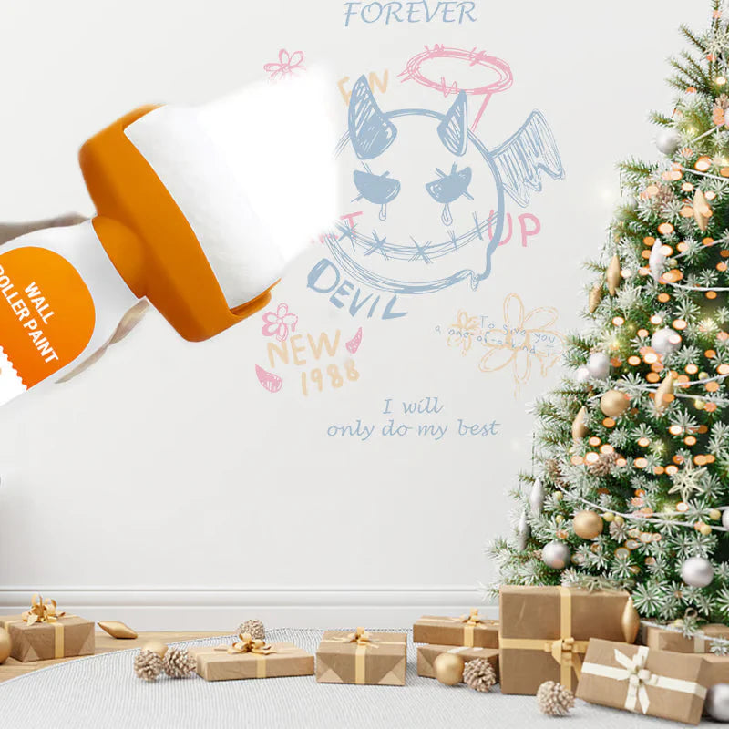 Dažymo volelis su dažų talpa