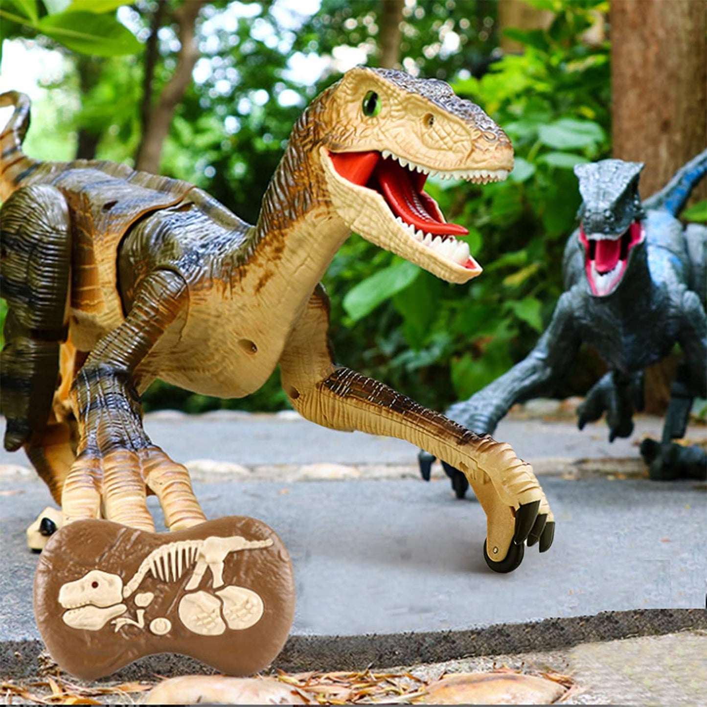 Pulteliu valdomas dinozauras
